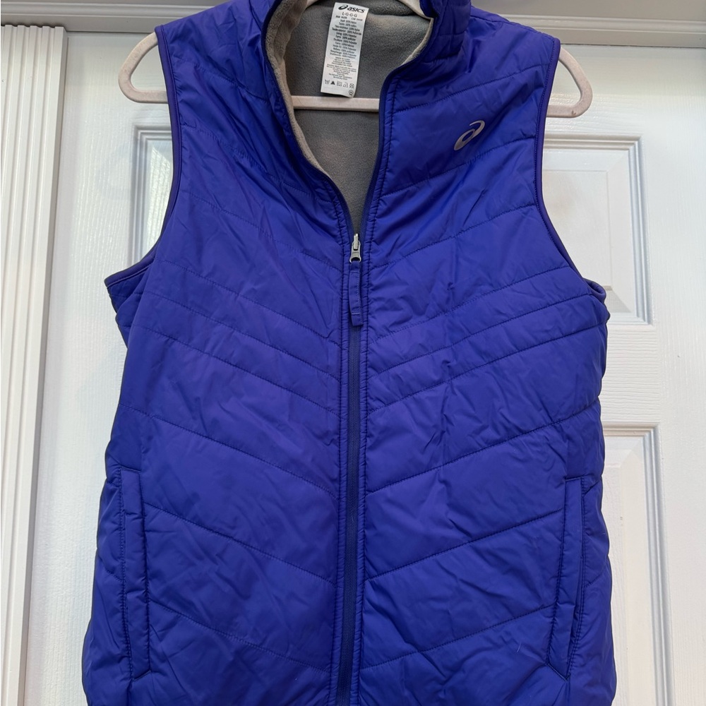Asics Gray Fleece Jacket